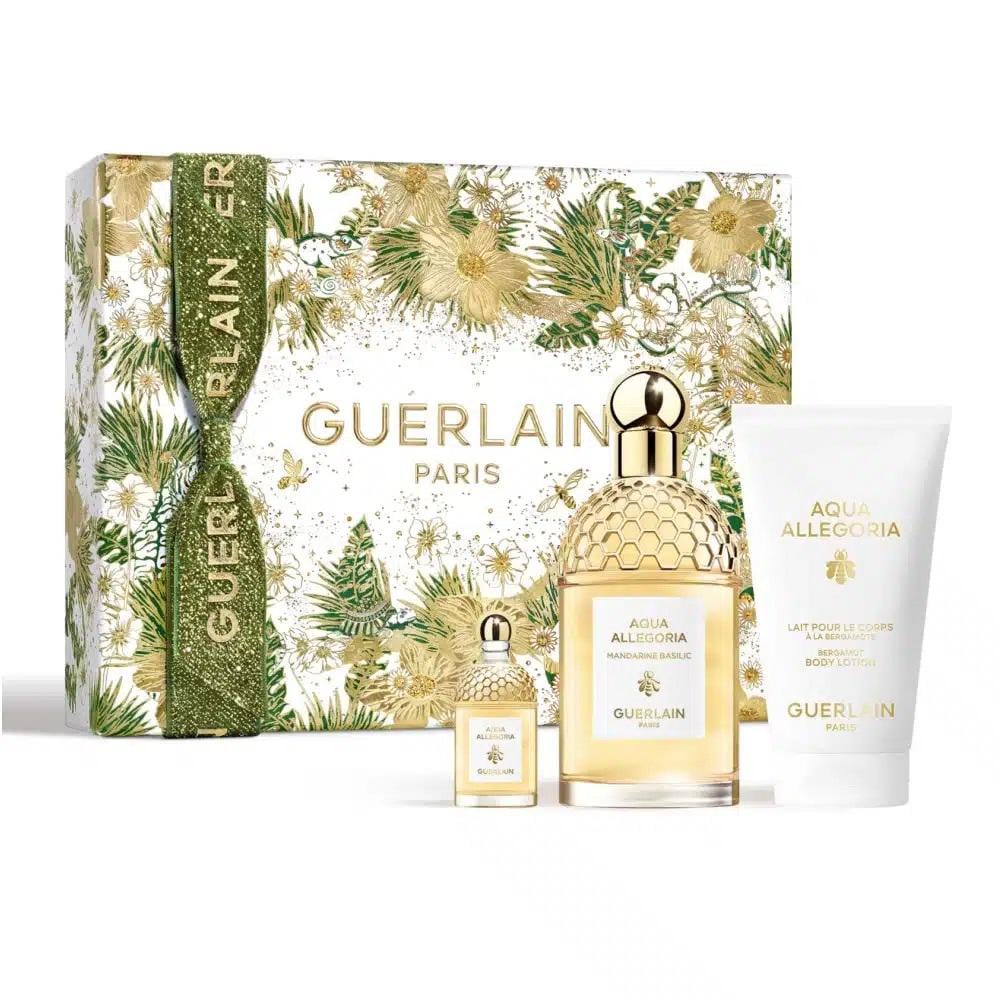 Туалетна вода для жінок Guerlain Aqua Allegoria Mandarine Basilic 125 мл с лосьйон для тіла 75 мл/туалетна вода 7,5 мл (24724671) - фото 1 Туалетна вода для жінок Guerlain Aqua Allegoria Mandarine Basilic 125 мл с лосьйон для тіла 75 мл/туалетна вода 7,5 мл (24724671) - фото 1