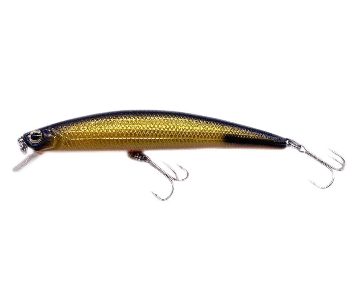 Воблер Bass Pro Shops XPS Suspending Minnows Black Back Gold Orange Belly MIN100SU-14 (8745)