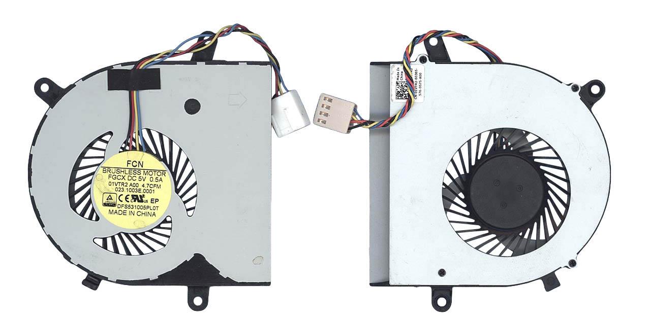 Кулер для ноутбука Dell Inspiron 24-3455/24-3459 All In One 5V 0.5A 4-pin FCN Кулер для ноутбука Dell Inspiron 24-3455/24-3459 All In One 5V 0.5A 4-pin FCN