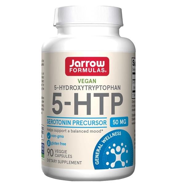 Триптофан Jarrow Formulas 5-HTP 50 мг 90 Veg Caps JRW15044