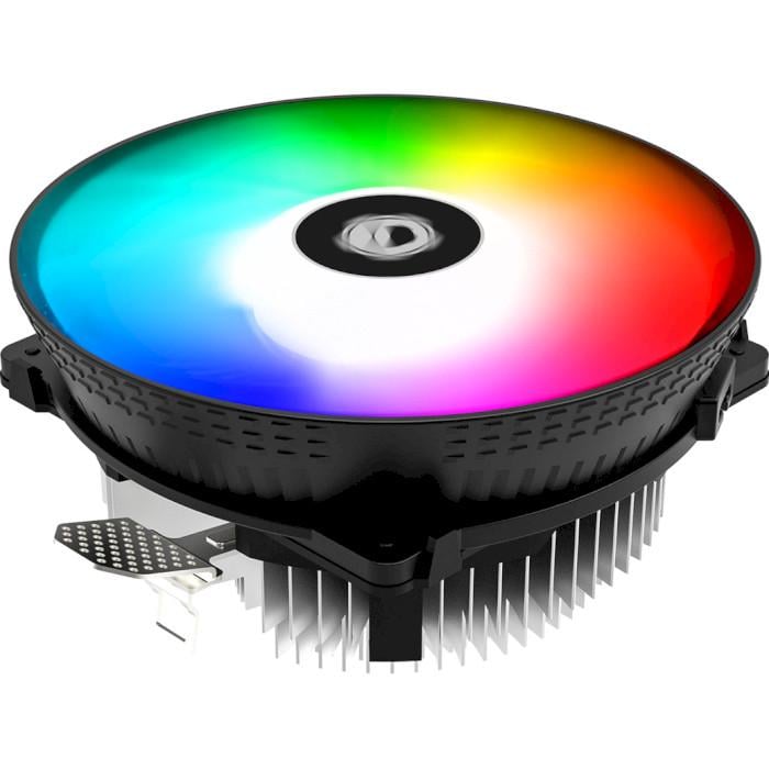Кулер ID-Cooling DK-03 Rainbow з RGB-підсвічуванням 120 мм 100 Вт Чорний (626353)