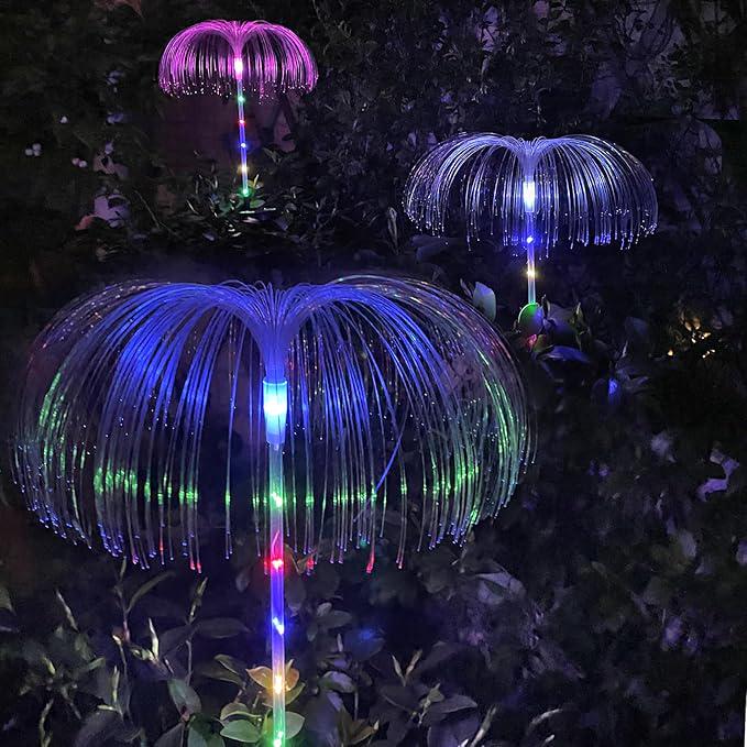 Светильник на солнечной батарее садовый Медуза RGB 80 см Разноцветный (1000-ZB-72) - фото 7 Светильник на солнечной батарее садовый Медуза RGB 80 см Разноцветный (1000-ZB-72) - фото 7