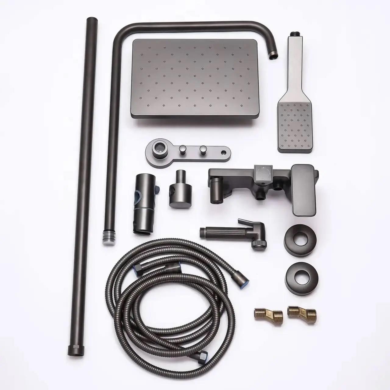 Душова система настінна TOR-Fly CB-005 Чорний (05224) - фото 4 Душова система настінна TOR-Fly CB-005 Чорний (05224) - фото 4