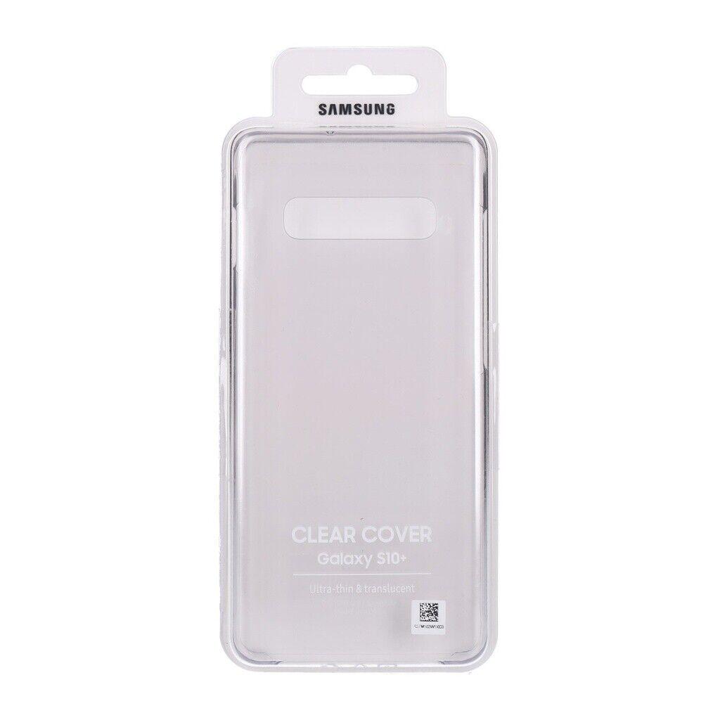 Чехол защитный противоударный Samsung Galaxy S10 Plus Clear Cover SM-G975