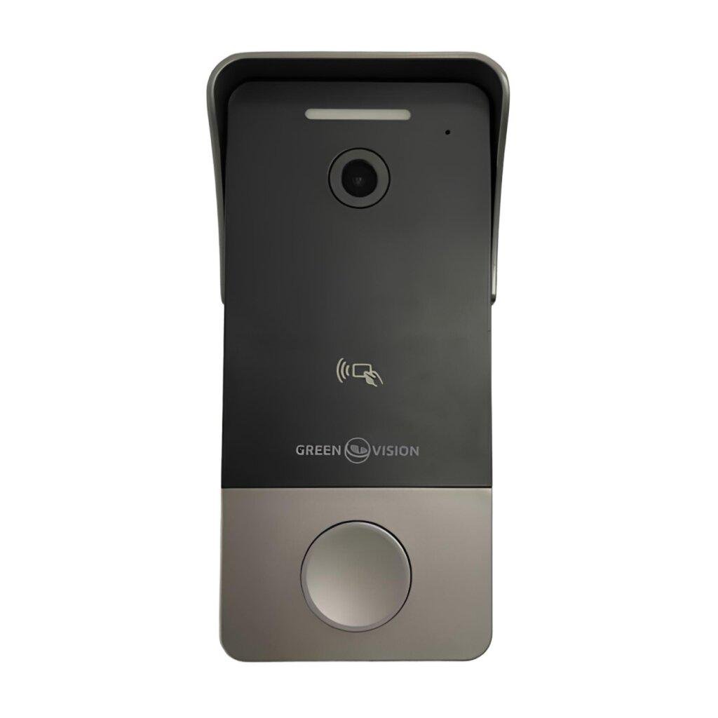 Панель вызова GreenVision GV-009-M-160 IP с Wi-Fi камерой Full HD ночным видением и microSD 32 Гб (622772)