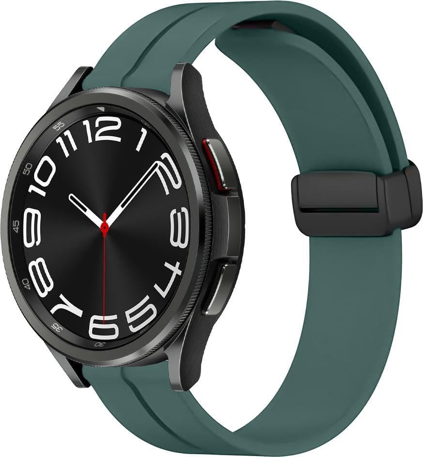 Ремінець силіконовий Rysta для Samsung Galaxy Watch6 Classic 43 мм Green (41680-08) Ремінець силіконовий Rysta для Samsung Galaxy Watch6 Classic 43 мм Green (41680-08)