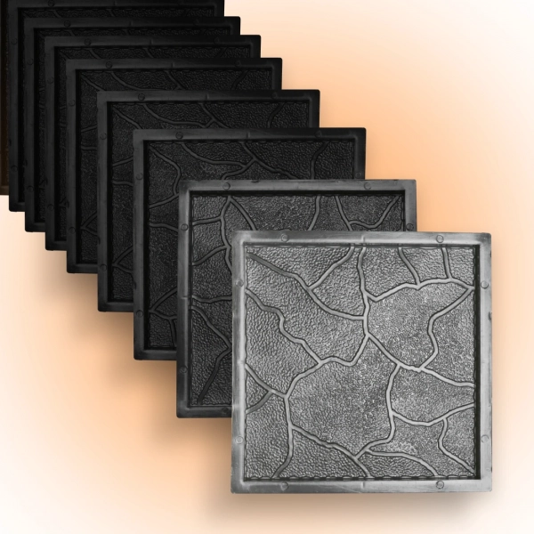 Форми для тротуарної плитки Верес-2007 Хмарка 300х300 мм 25 шт. (1010525-3157)