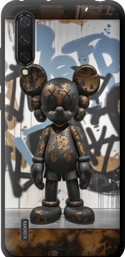 Чехол на Xiaomi Mi 9 Lite Bronze kaws v2 (6098b-1834-42517)