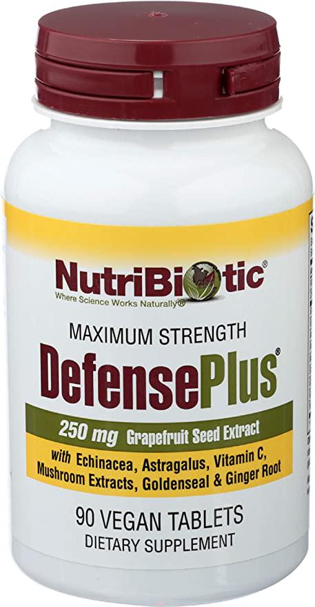 Добавка NutriBiotic DefensePlus 90 веганских таблеток (NBC-01015) Добавка NutriBiotic DefensePlus 90 веганских таблеток (NBC-01015)