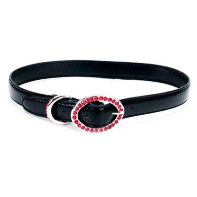 Нашийник шкіряний для собак Coastal TOO! Jazzy Jewel (71361_BLK22)