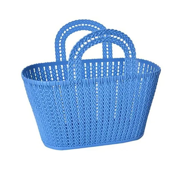 Сумка-корзинка с ручками пластиковая Hoz Синий (MMS-R25866)