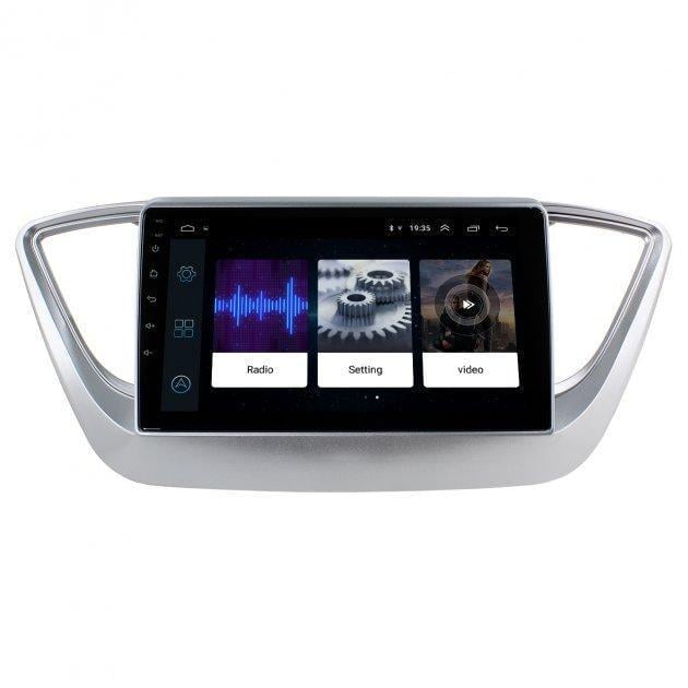 Автомагнитола штатная Lesko для Hyundai Accent V 2017-н.в. 9" 1/16Gb Wi-Fi GPS Base MOB