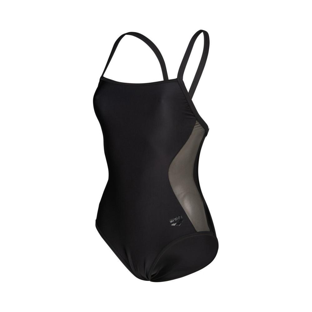 Купальник закрытый для женщин Arena MESH PANELS SWIMSUIT CLOSED BA Жен р. 44 Черный (006661-500 44 - фото 2