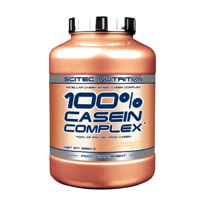 Протеїн казеїновий Scitec Nutrition 100% Casein Complex 2,35 кг Бельгійський шоколад