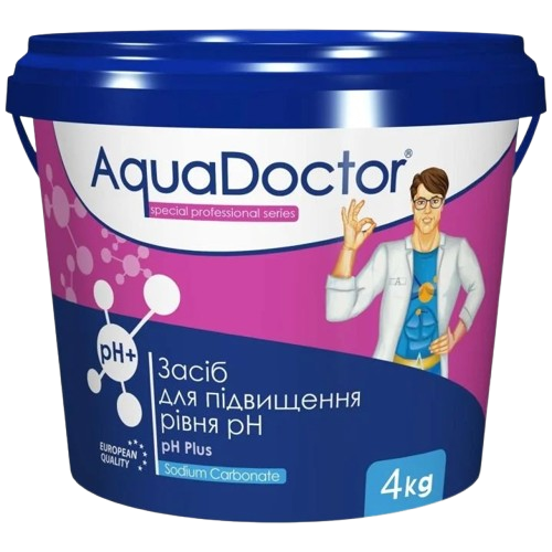 Средство для повышения уровня кислотности AquaDoctor pH Plus в гранулах 4 кг (36559)