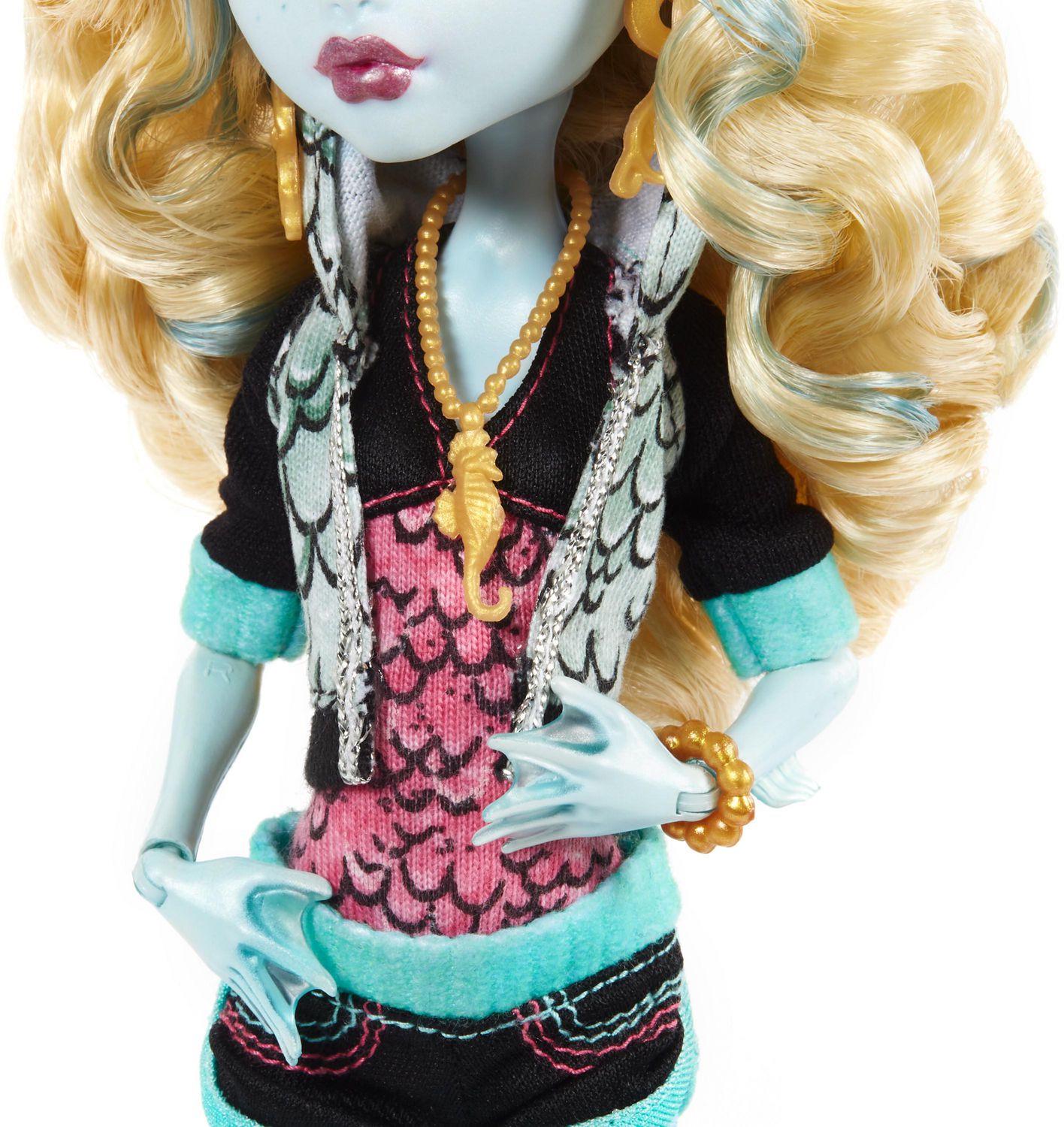 Кукла Monster High Lagoona Blue Boo-Riginal Creeproduction doll - фото 4