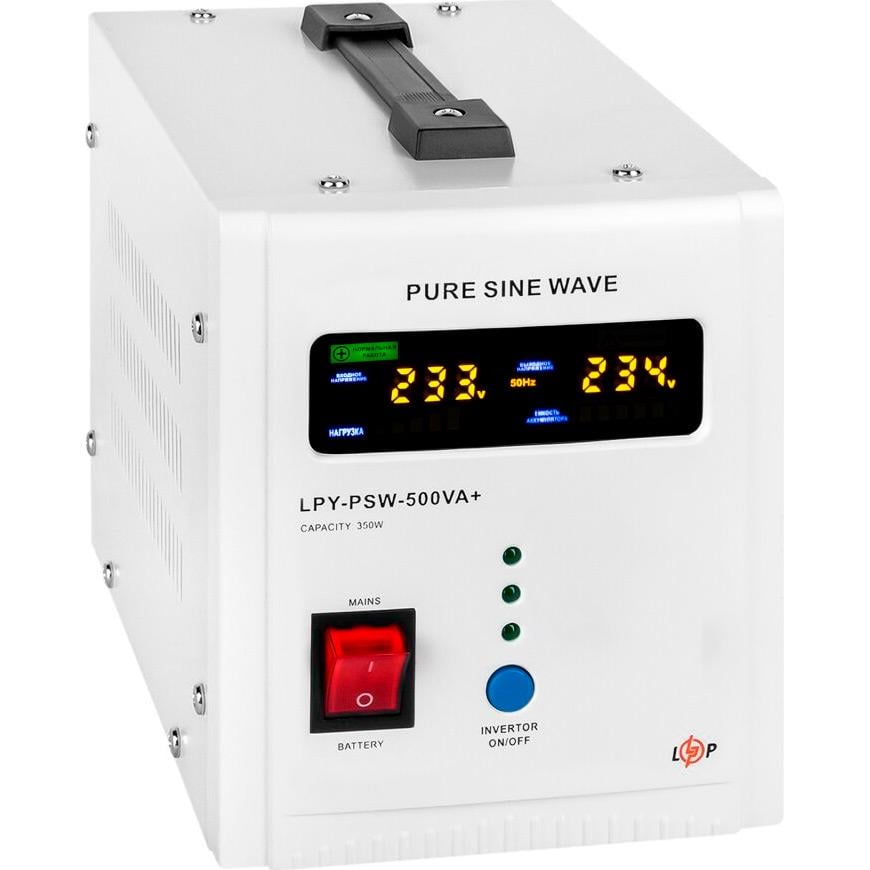 Источник бесперебойного питания LogicPower LРY-PSW-500VA+ (4152) - фото 2 Источник бесперебойного питания LogicPower LРY-PSW-500VA+ (4152) - фото 2