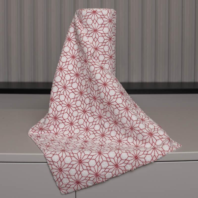 Отрывные цветные салфетки 25х25 см Красный (88315)