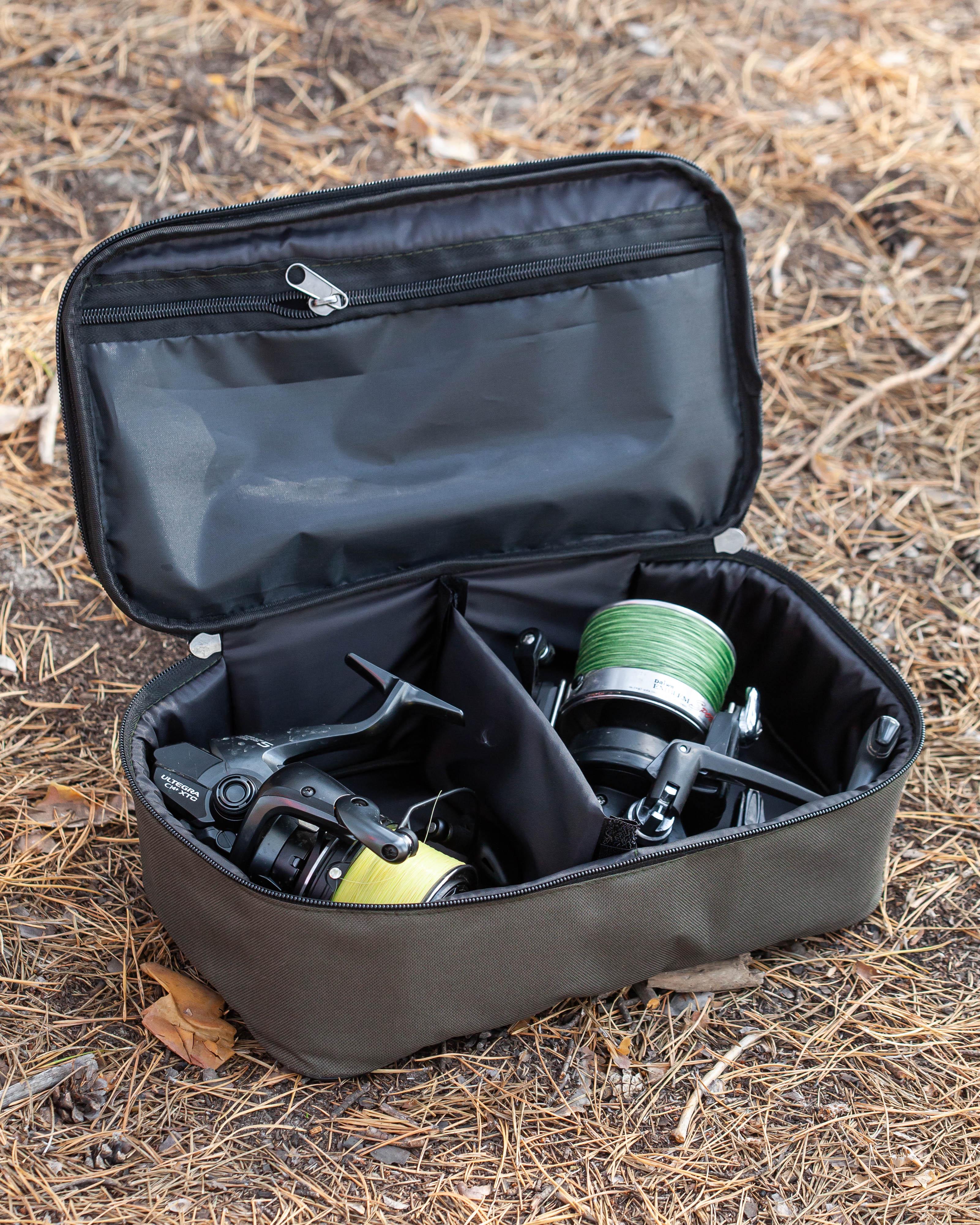 Чехол Fisher для двух катушек (K-002) - фото 2 Чехол Fisher для двух катушек (K-002) - фото 2