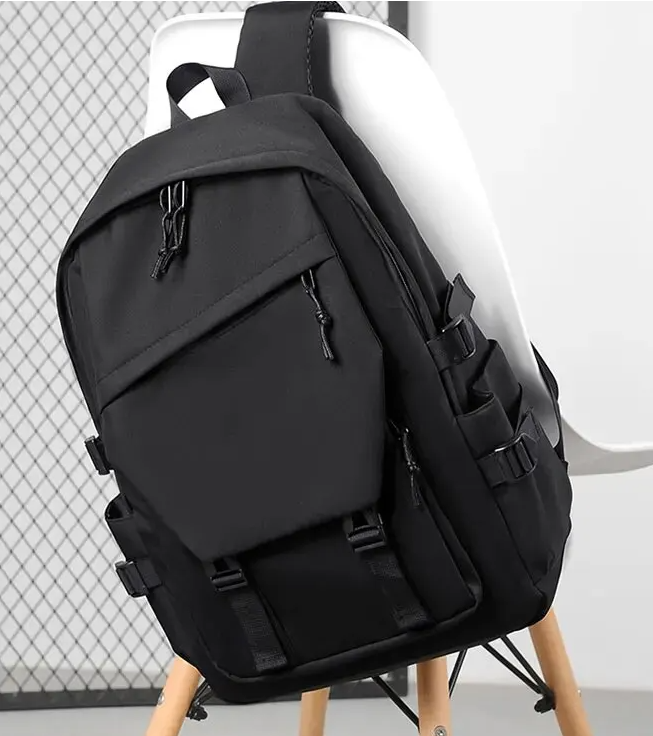 Городской рюкзак мужской 47x32x16 см Черный (Р33) - фото 5