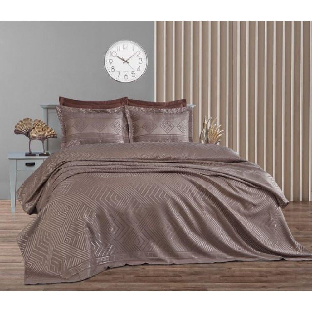 Покрывало жаккард с наволочками Dantela Vita Justo евро 250х260 см (13076836)