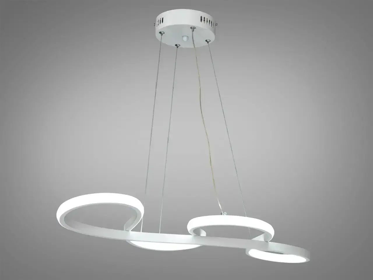 Люстра світлодіодна Світлова Симфонія PJ805W 75х33 см Білий (66f46b98433676185f128f79) Люстра світлодіодна Світлова Симфонія PJ805W 75х33 см Білий (66f46b98433676185f128f79)