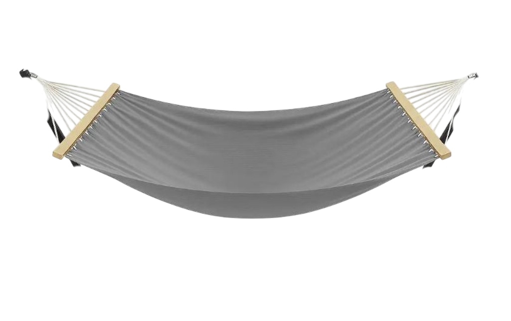 Гамак WCG WISH з планкою XXL 200х150см двомісний без стійки сірий