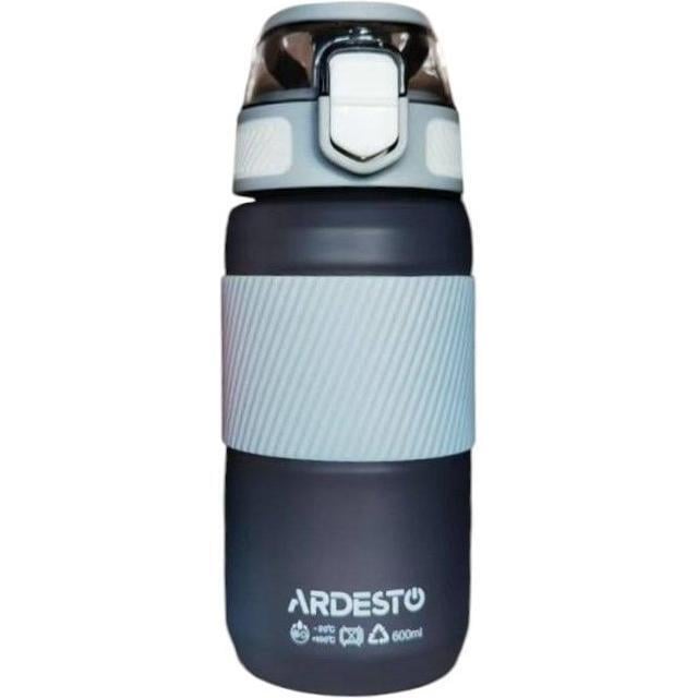 Бутылка для воды Ardesto Spring 600 мл Темно-серый (AR2260SG)
