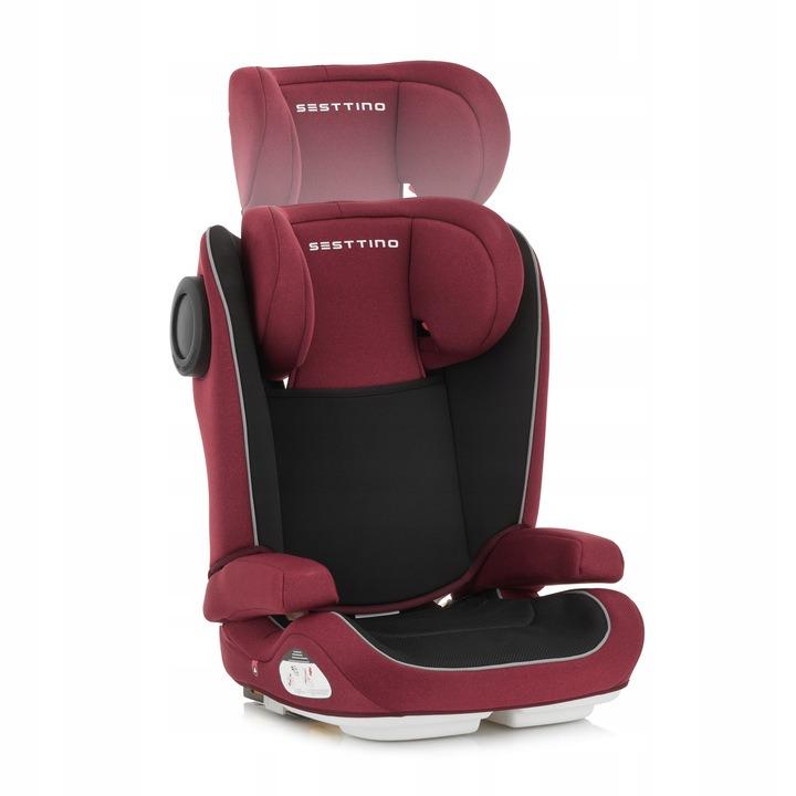 Автокресло детское Sesttino Race isofix 15-36 кг трансформер Бордовый (SRR) - фото 2