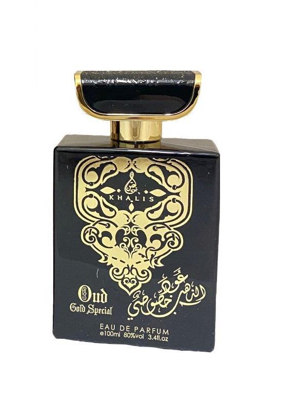 Парфюмированная вода унисекс Khalis Oud Gold в транспортной упаковке 100 мл (3121)