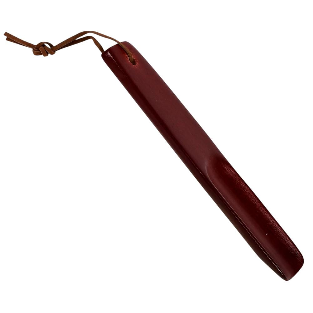 Ложка для обуви с ремешком R32240-16 дерево 16 см Бордовый (29703516) Ложка для обуви с ремешком R32240-16 дерево 16 см Бордовый (29703516)