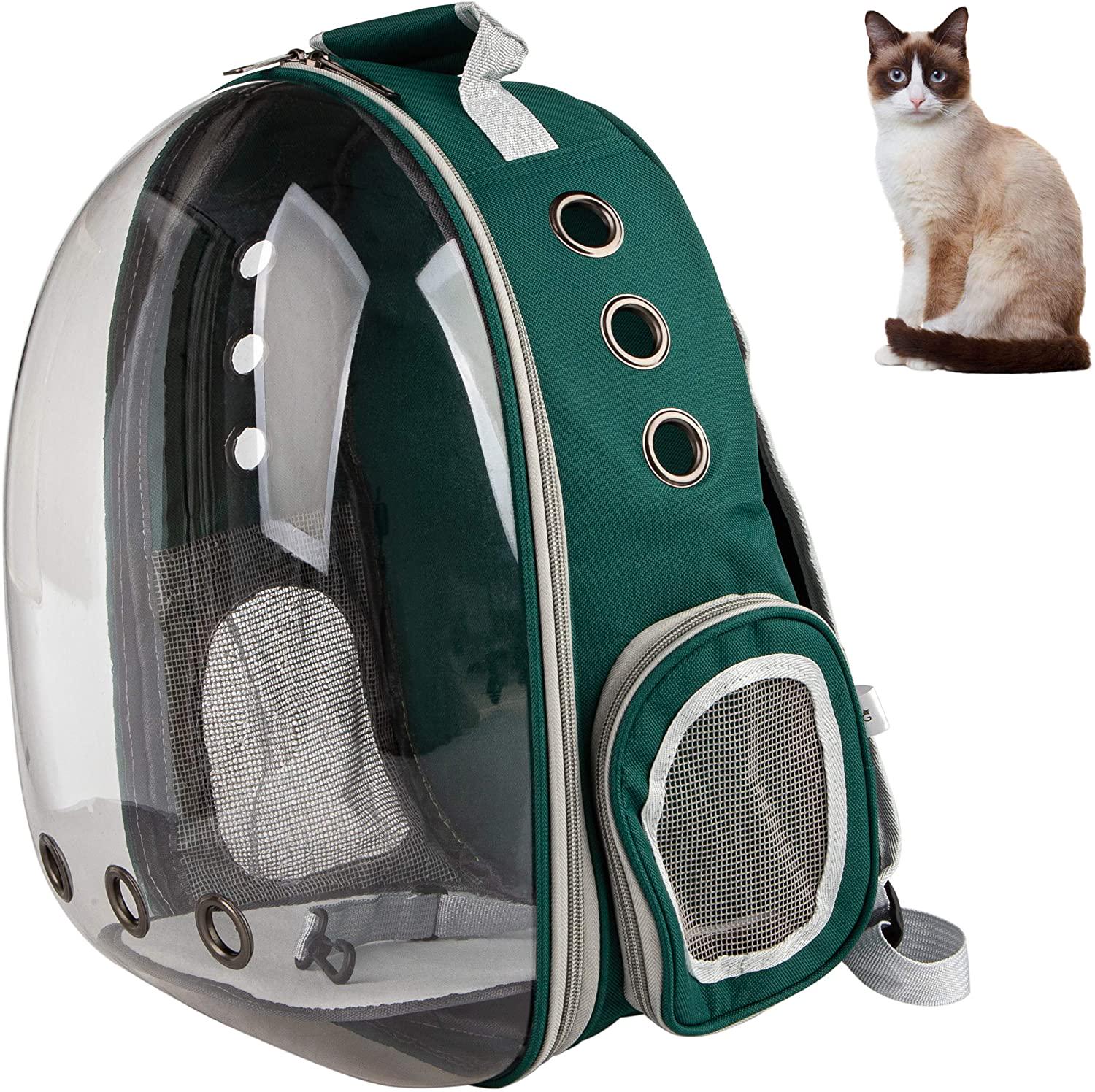 Рюкзак прозрачный Lollimeow для переноса домашних животных (DY-SN046) - фото 5