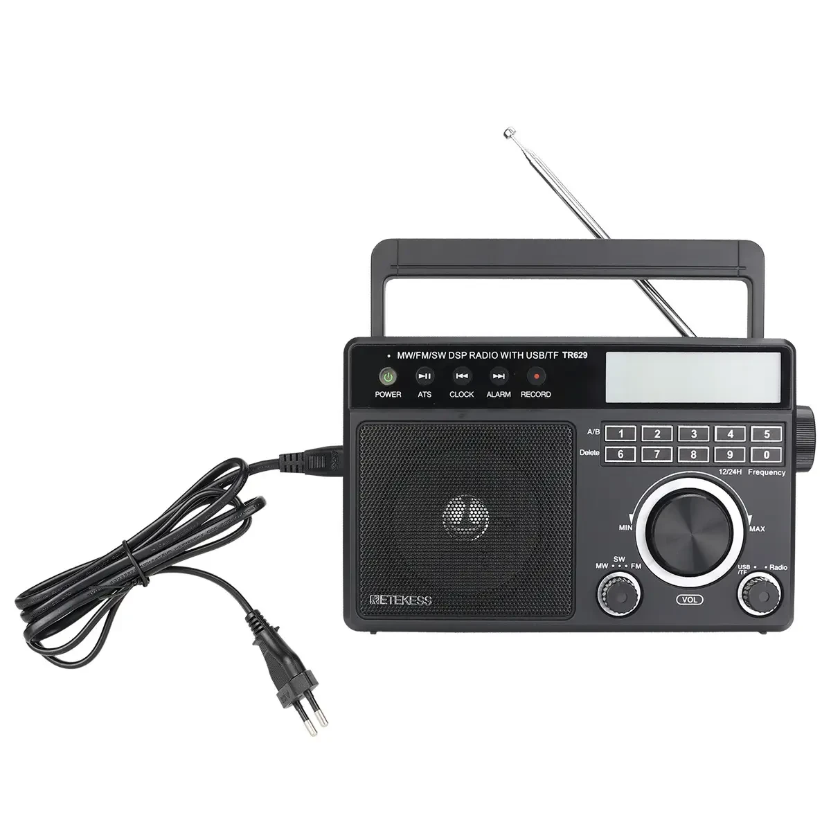 Радиоприемник Retekess TR629 FM/AM/SW/MP3 питание от сети 220V цифровое/DSP чип (211) Радиоприемник Retekess TR629 FM/AM/SW/MP3 питание от сети 220V цифровое/DSP чип (211)
