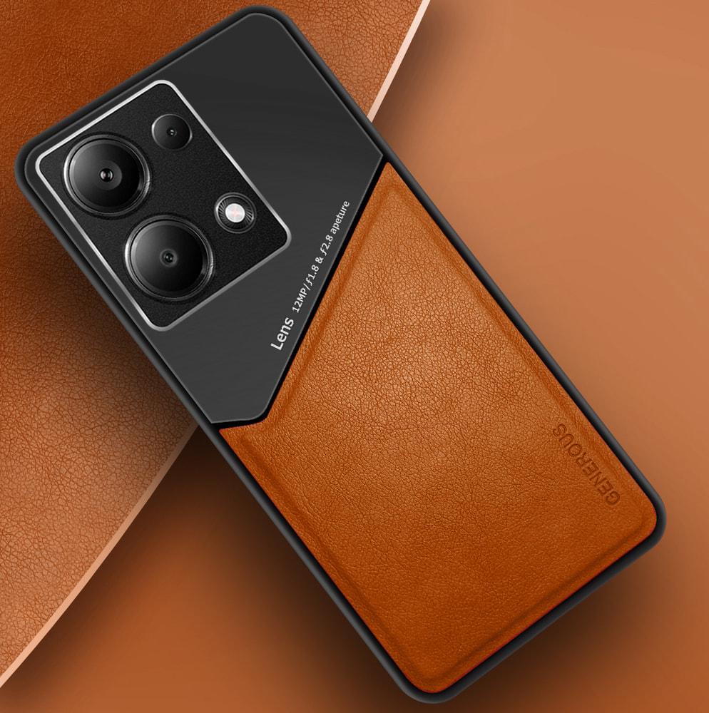 Комбинированный чехол Generous Xiaomi Redmi Note 13 Pro Orange (36227-2C) Комбинированный чехол Generous Xiaomi Redmi Note 13 Pro Orange (36227-2C)