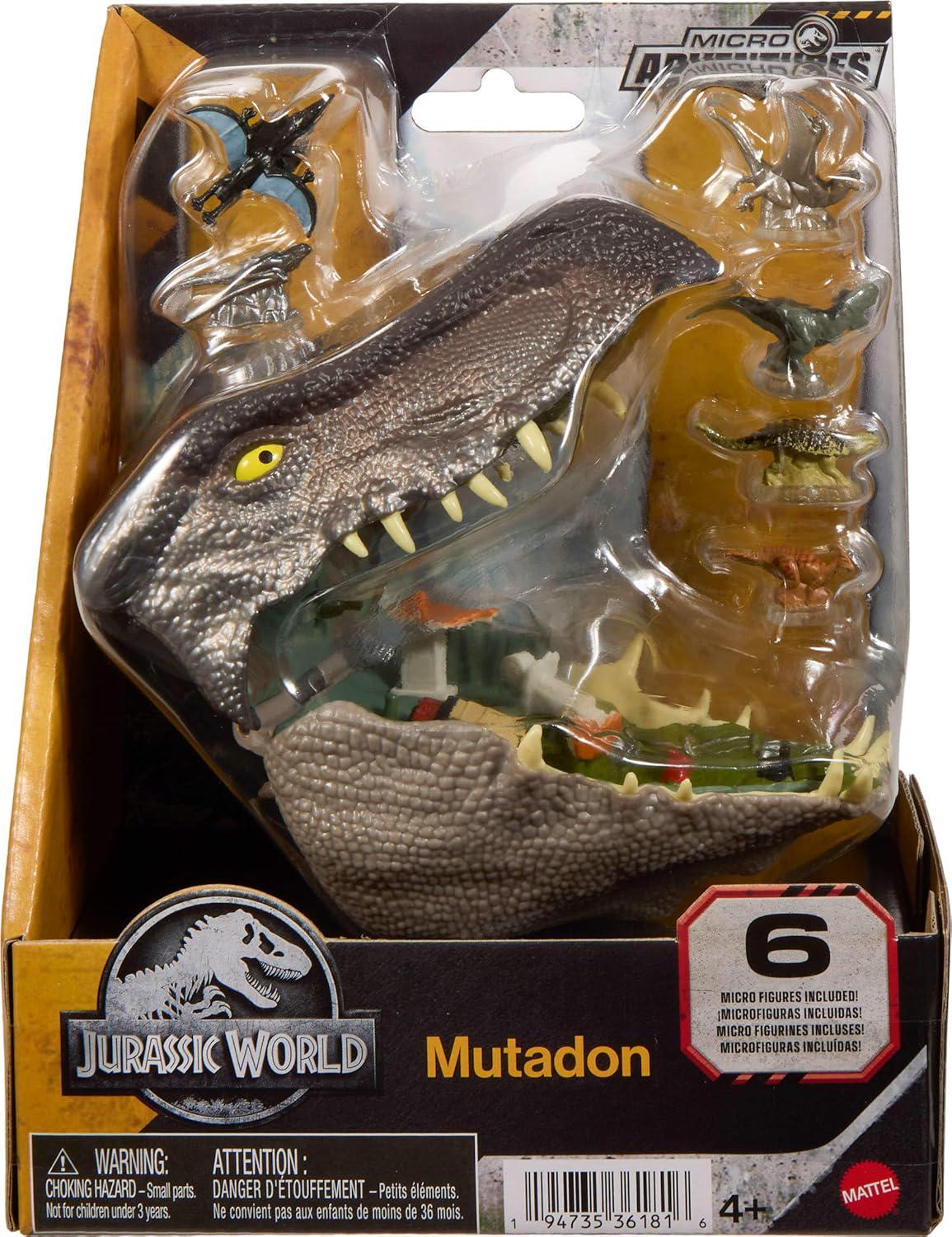 Детская игровая фигурка Динозавр Мутадон Jurassic World Mutadon Rebirth Micro Adventure Playset.