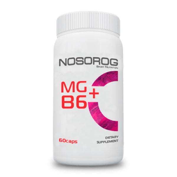 Магний Витамин B6 Nosorog Nutrition MgB6 90 таблеток