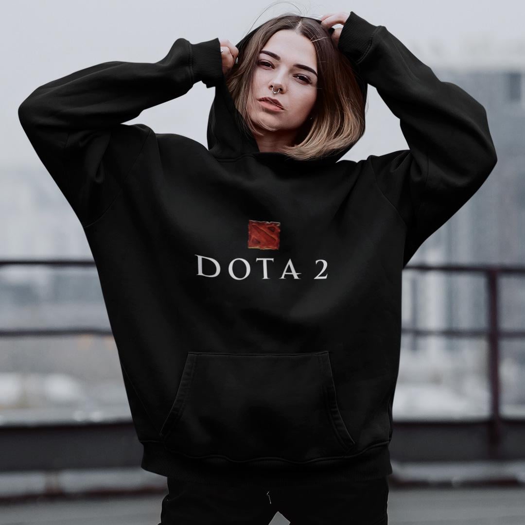 Худи флисовый женский Dota 2 Invoker M Черный (0000021698)
