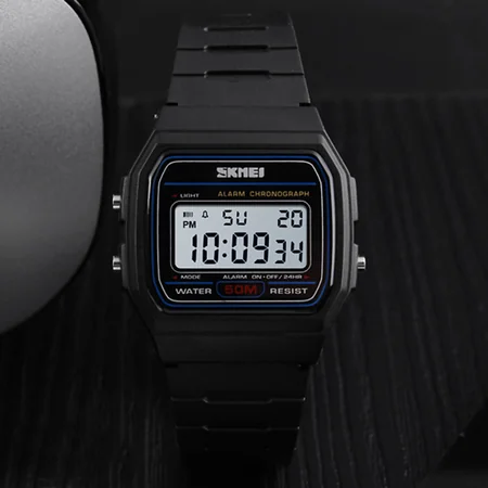 Наручные часы Skmei 1412BKWT Black/White - фото 4