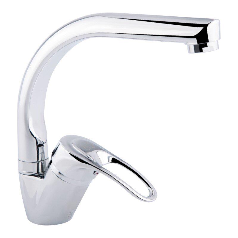 Змішувач для кухні Lidz 16 37 LIDZCRM163700706 одноважільний Хром (61563)