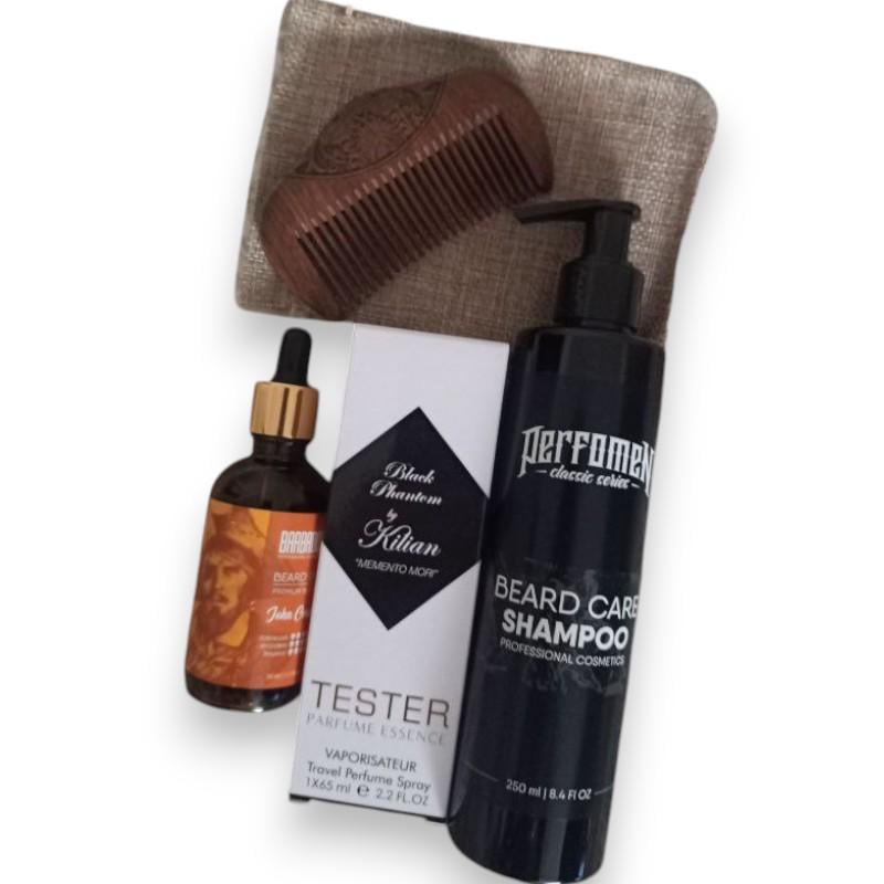 Набор по уходу за бородой PerfomeN та парфюм Kilian (0001М)