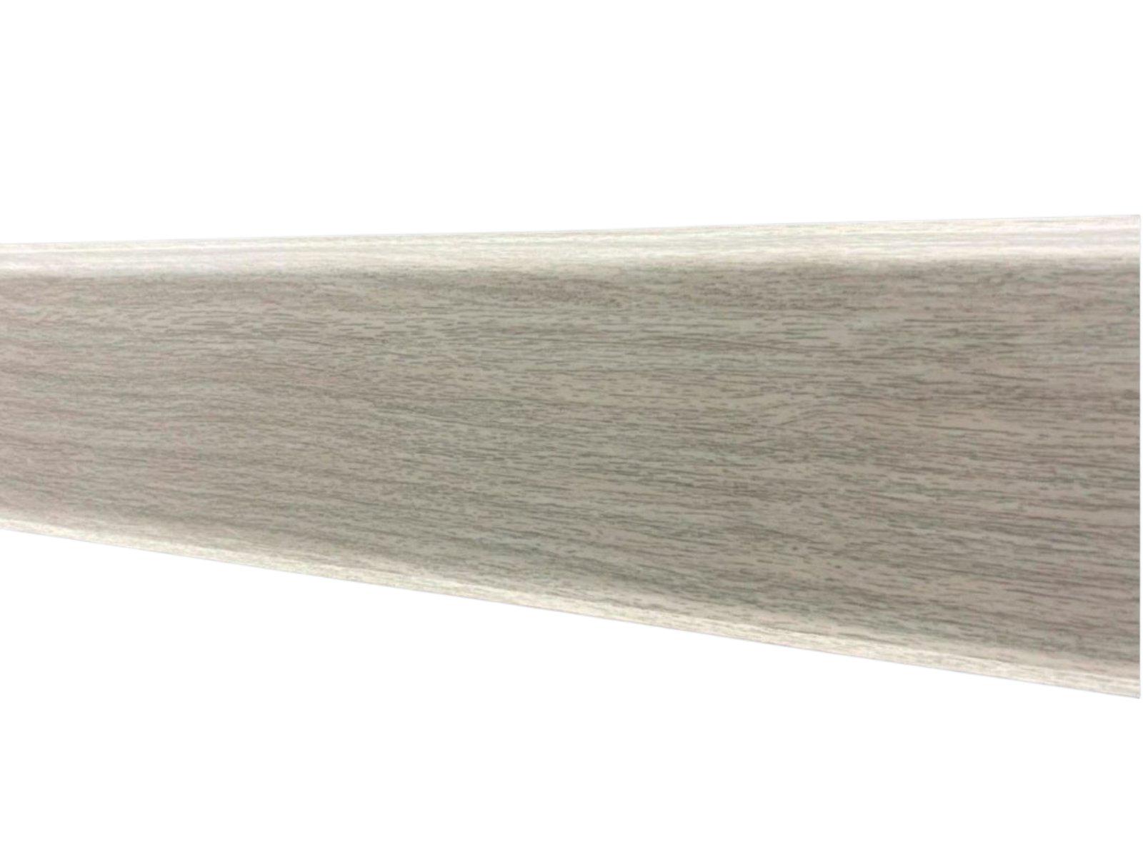 Плінтус КСК Система ПВХ 80х22х2200 мм Горіх антик 294