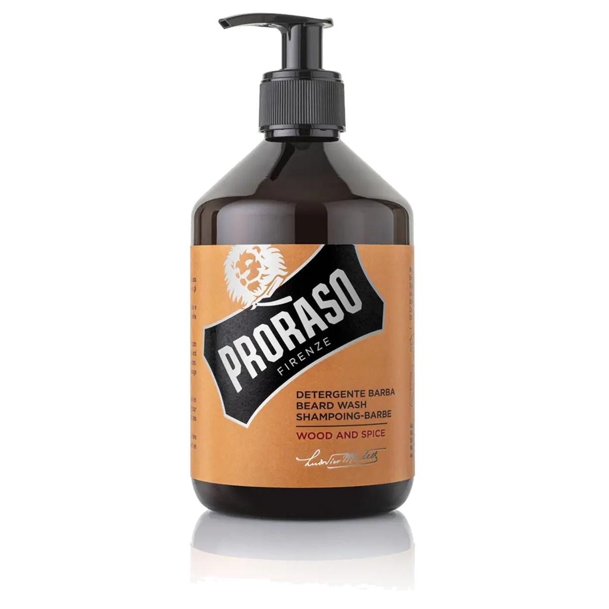 Шампунь для бороди Proraso Wood&Spice Beard Wash 500 мл