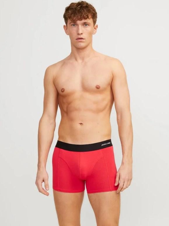 Набір трусів боксерів чоловічих Jack&Jones ADDITIONAL 3 шт. L Червоний/Зелений/Синій (657575) - фото 6 Набір трусів боксерів чоловічих Jack&Jones ADDITIONAL 3 шт. L Червоний/Зелений/Синій (657575) - фото 6