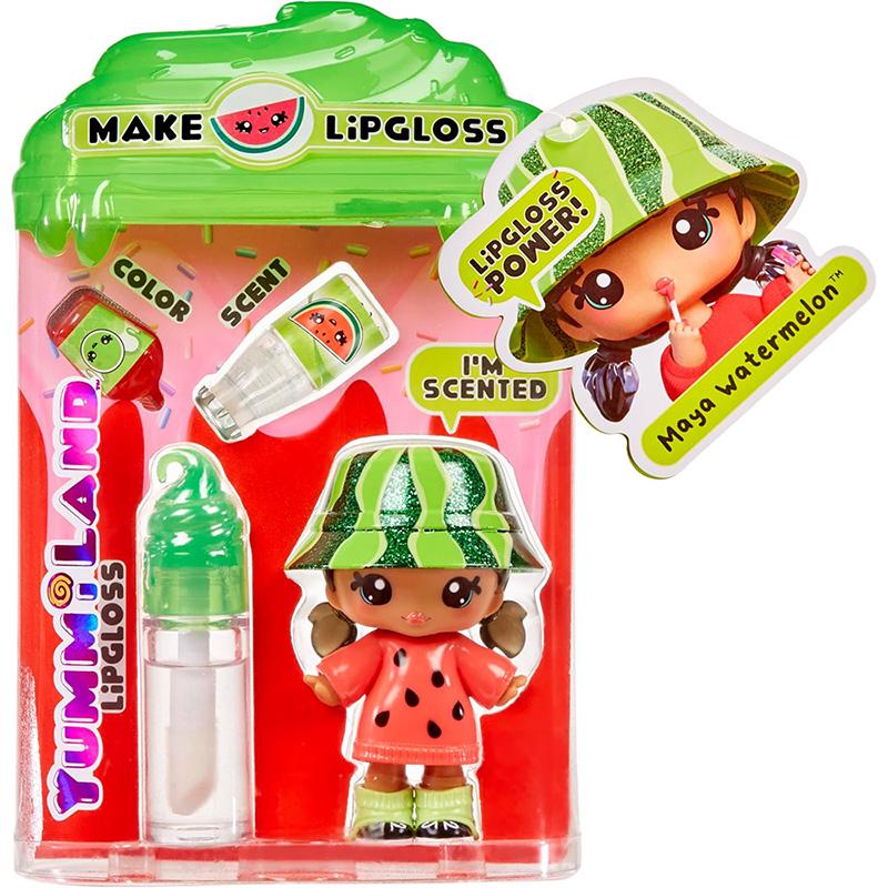 Кукла Yummiland Lipgloss Maya Watermelon с блеском для губ (00491)