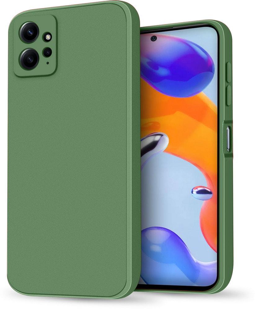 Силиконовый чехол HardCorner Xiaomi Redmi Note 12 4G (с микрофиброй) Khaki (35420-17)