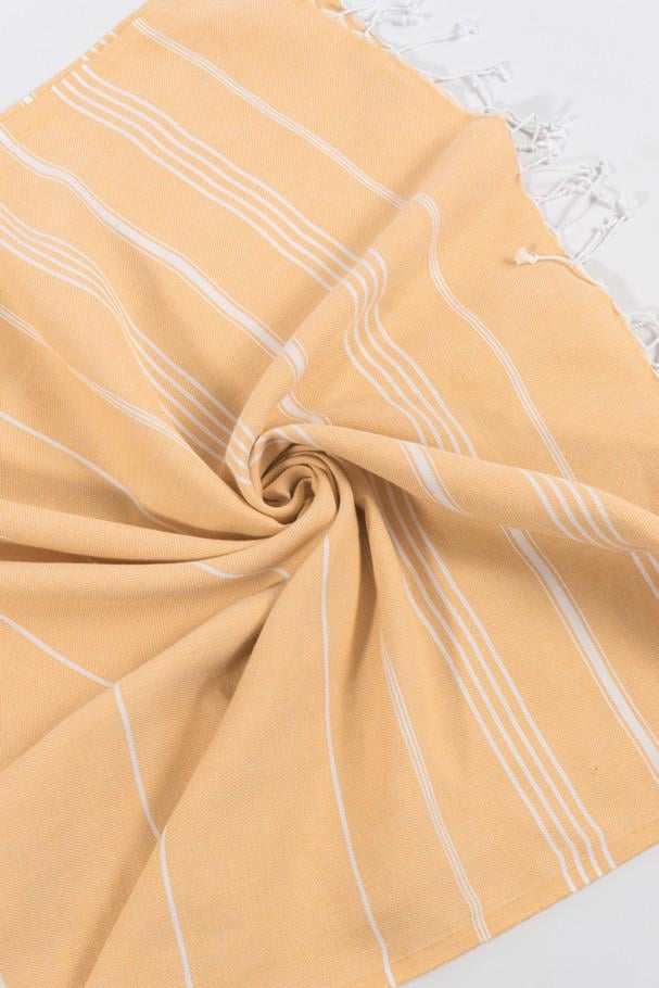 Рушник Peshtemal Beach Pool Spa 100х180 см Жовтий (86229098) - фото 4 Рушник Peshtemal Beach Pool Spa 100х180 см Жовтий (86229098) - фото 4