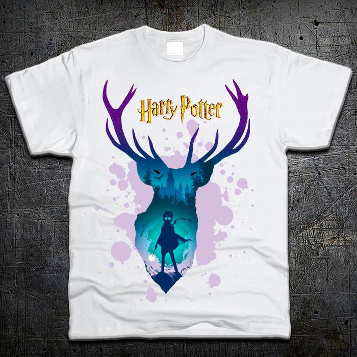 Футболка Fruit of the Loom Patronus "Harry Potter" 140 см Белый (1194114)