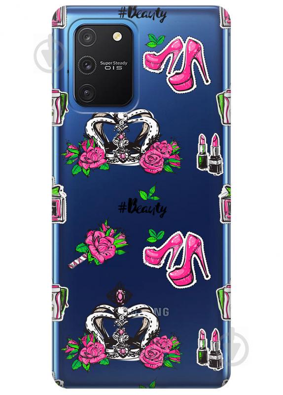 Прозрачный силиконовый чехол iSwag для Samsung Galaxy S10 Lite с рисунком - Женский дизайн (KS3480) Прозрачный силиконовый чехол iSwag для Samsung Galaxy S10 Lite с рисунком - Женский дизайн (KS3480)
