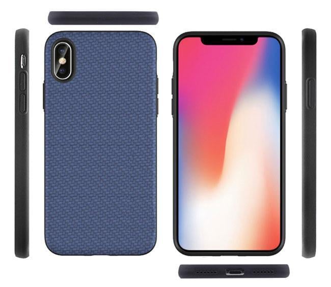 Чохол накладка Primolux Case Lux для Apple iPhone X/iPhone XS Dark Blue (830067507) - фото 3