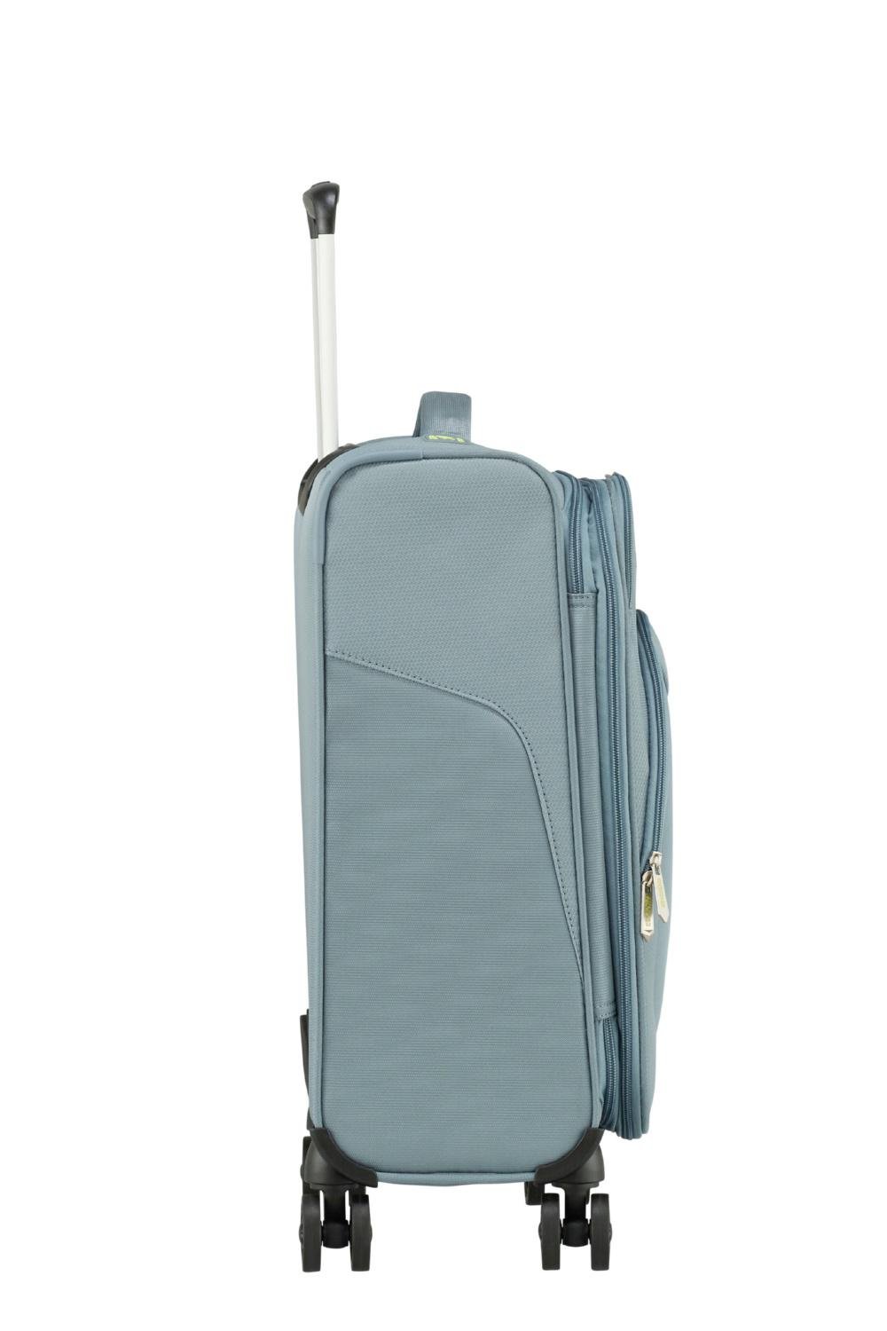 Валіза з розширенням American Tourister Summerfunk 55x40x23/25 см Сірий (78G-08003) - фото 7